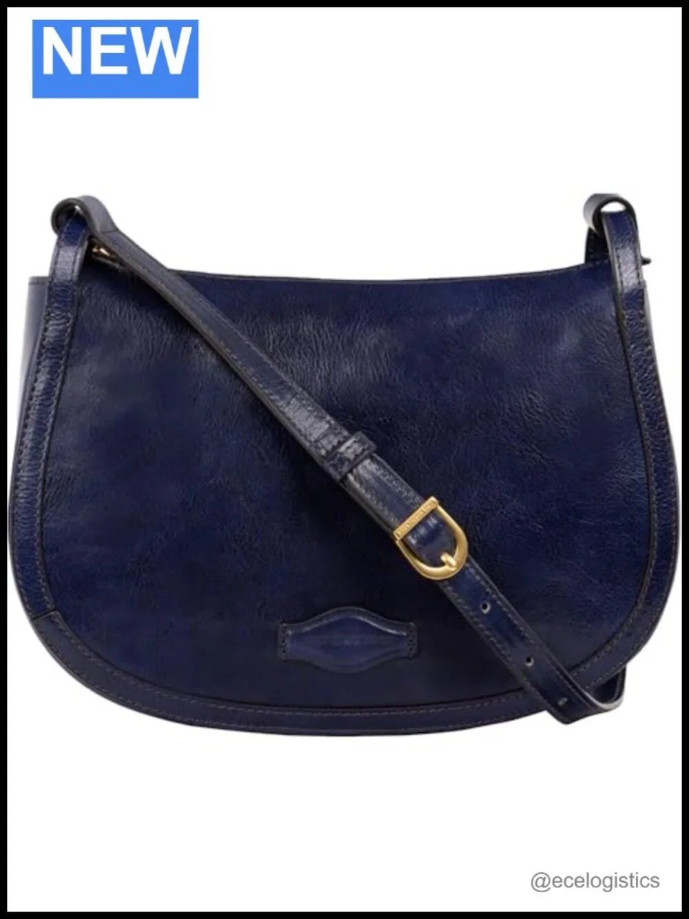Italian Full-Grain Leather Hobo Bag Handmade Shoulder Purse